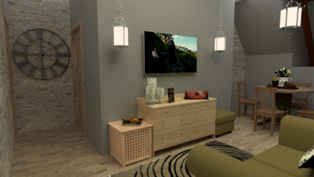 Проект интерьера квартиры 47 м2.