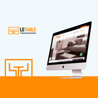 Создание сайта для LeTable