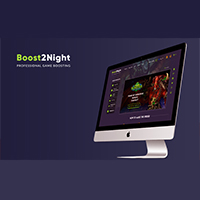 Создание сайта для Boost2Night