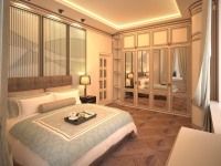 спальня хозяина дома