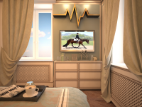 спальня хозяина дома