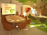коворкинг - зона open space с перестановкой