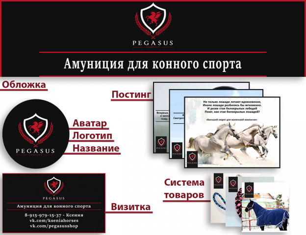 Pegasus - амуниция для конного спорта.
