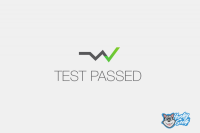 Логотип для сайта Test passed