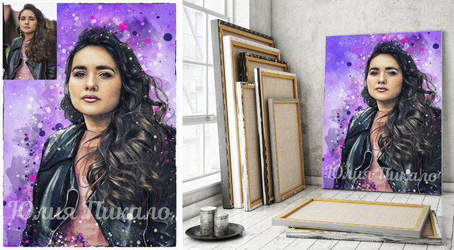 Портрет в стиле Dream-art