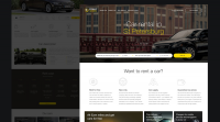 Website for Storlet Car - car rental service