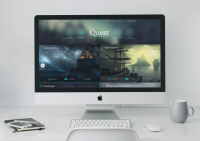 Дизайн сайта для сети квест-комнат