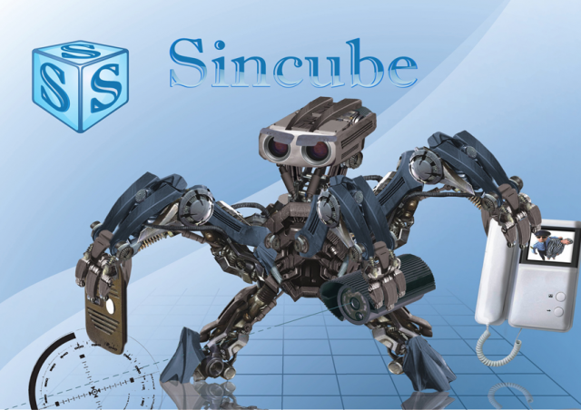 Дизайн квартального календаря компании Sincube