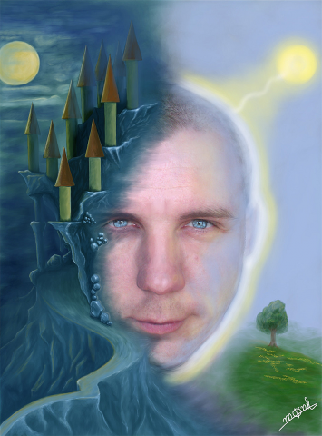 u
