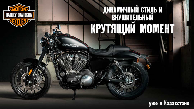 Статичный интернет баннер для Harley Davidson