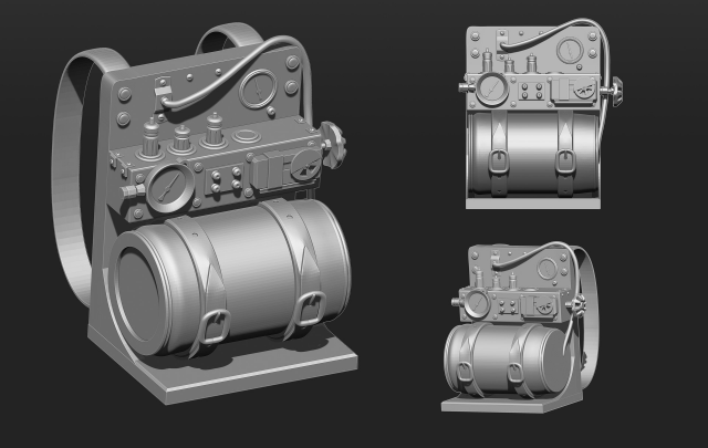 стимпанк портфель