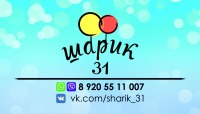 Визитки - Шарик 31
