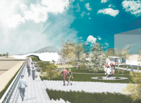 Прогулочная зона.