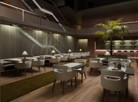 Кафе на турбазе.