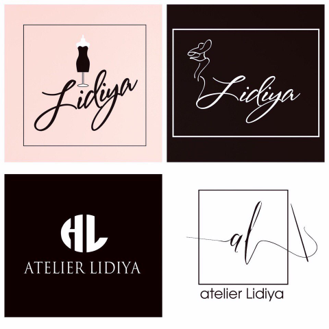 Разработка логотипа Ателье Лидия