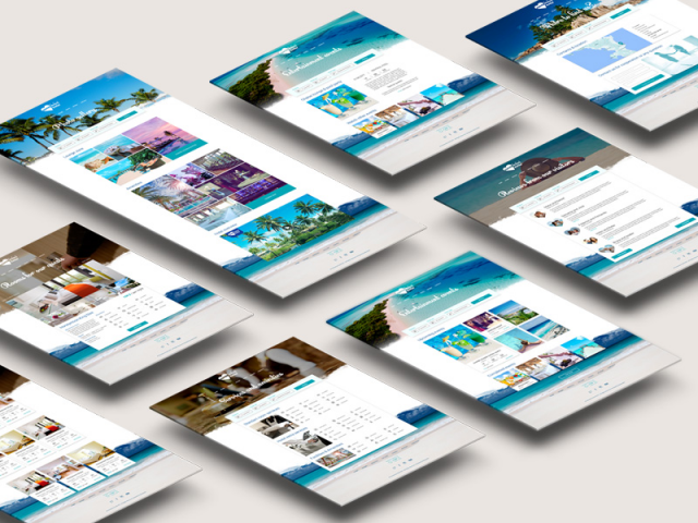 Дизайн сайта отеля "Honemoon hotel"