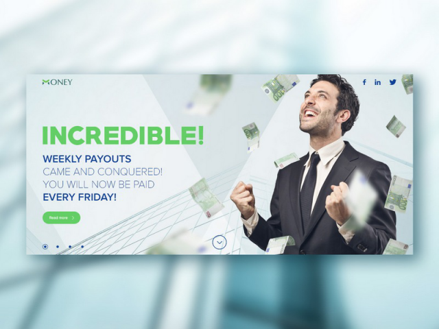 Дизайн рекламного баннера