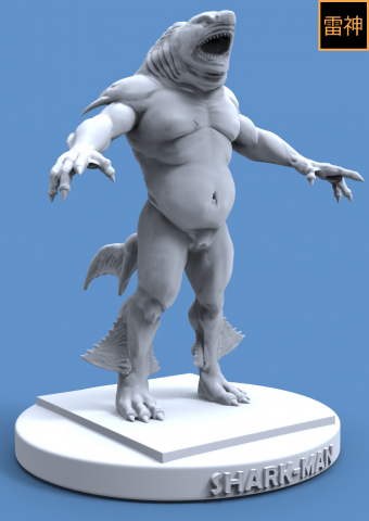 [RJN] Shark-Man (Benchley's Beast) [HP]
