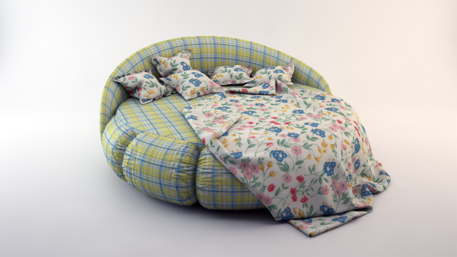 Round sofa 01
