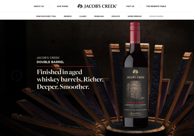 ОБНОВЛЕНИЕ САЙТА JACOB'S CREEK