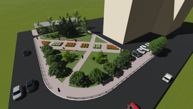 3D визуализация городских пространств