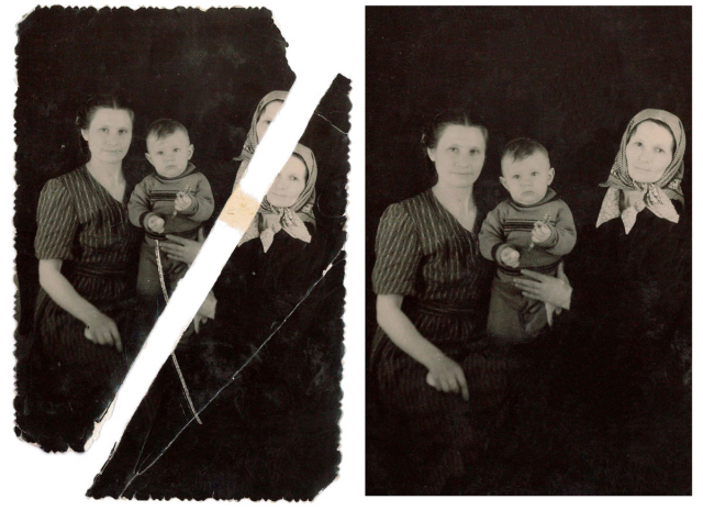 Реставрация фотографии