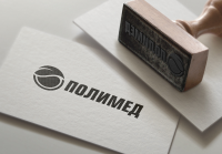 Разработка логотипа для компании "Полимед"