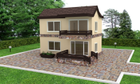 3d визуализация частного дома
