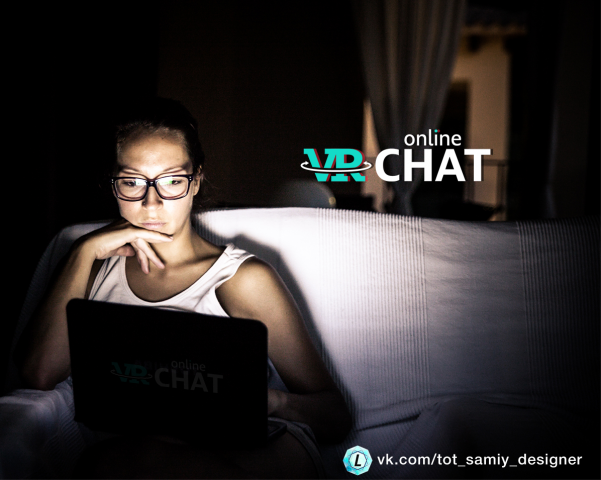 Лого "VR Chat"