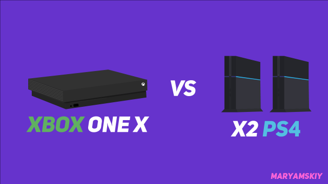 Xbox One Scorpio vs X2 PS4