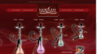 Сайт бренда Nargilem
