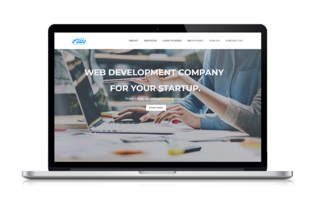 Дизайн сайта для web-студии