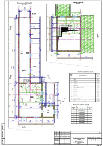 Дачный дом с гаражом. Кладочные планы