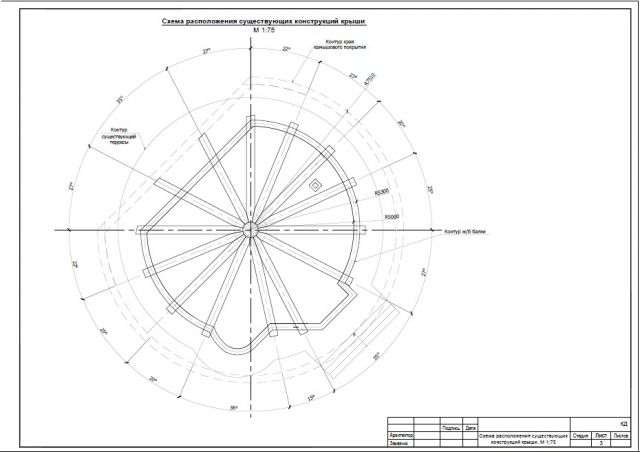 Загородный дом. Конструкция камышовой крыши.