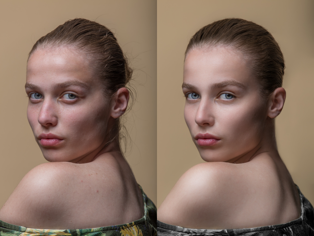 Portraits retouch