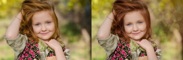 Portraits retouch