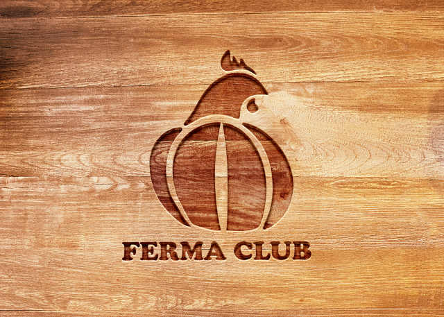 Логотип для магазина фермерских продуктов "Ferma Club"