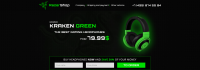 Landing Page по продаже наушников Razer