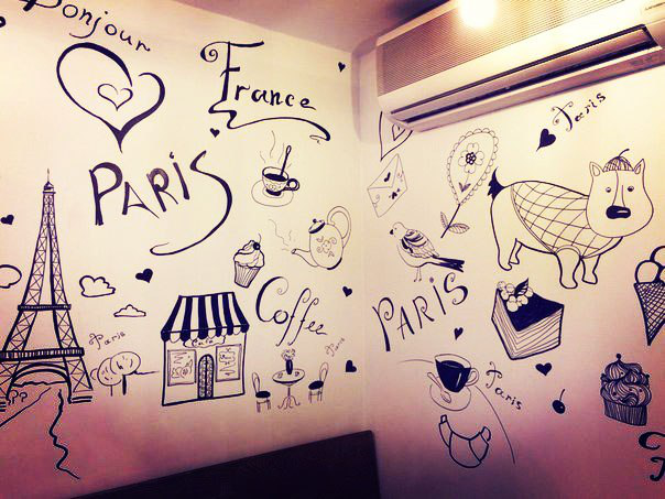 Роспись стен, граффити