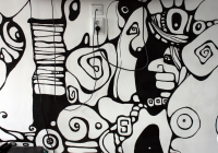 Роспись в частной квартире