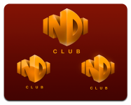 Вариант к конкурсу "Логотип для INDI club" (v.2)