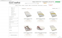 Контент-менеджер на 1001matras.ru (CMS - Bitrix)