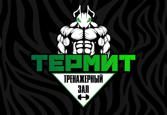 Логотип для тренажерного зала  "ТЕРМИТ"