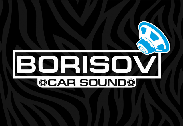 Логотип для мастерской автозвука "BORISOV"