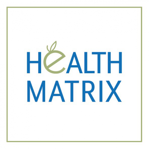 Логотип образовательного проекта о здоровье Health Matrix