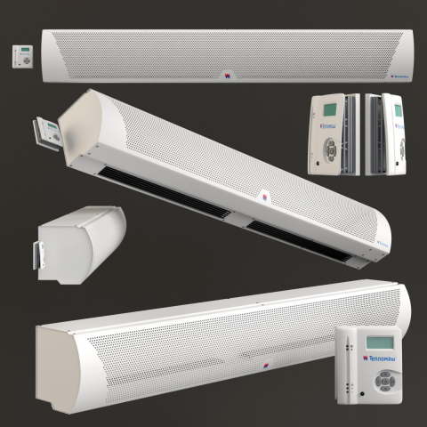 3D модель кондиционера 5