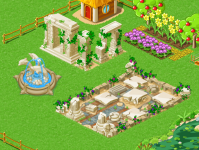 Предметы для игры Дворик питомца