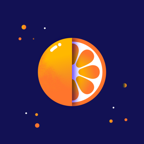 Space orange