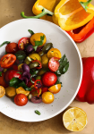 Cherry tomatoes salad