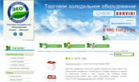 Работа с каталогом сайта компании ЭКО1